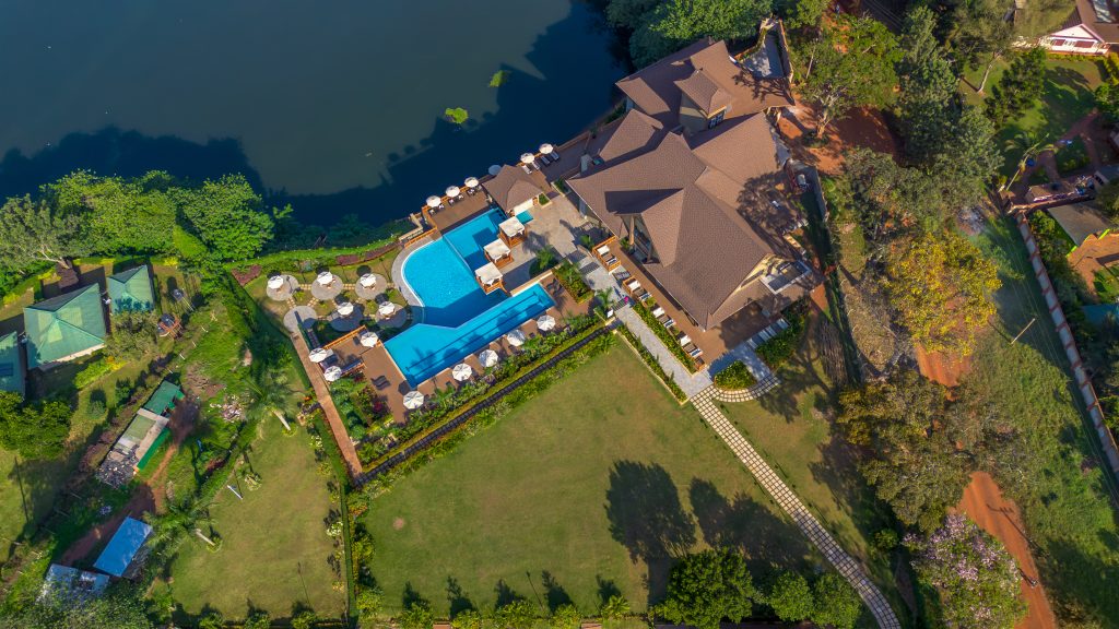 The Bridge Clubhouse overlooking the River Nile
